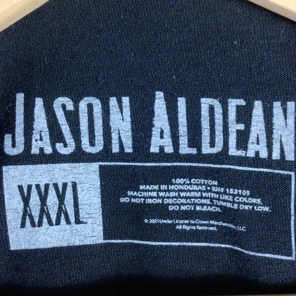 Jason Aldean Back In The Saddle Tour Country T Shirt 3XL - Picture 4 of 5
